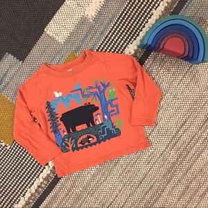 Tea Collection Toddler Long Sleeve Tee, Animals